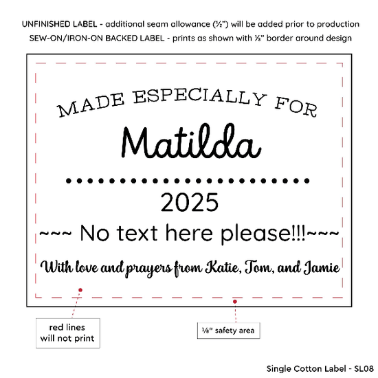 PPLR_HIDDEN_PRODUCT Simple Baby Label