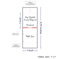 PPLR_HIDDEN_PRODUCT Square Signature (1" wide - Satin)