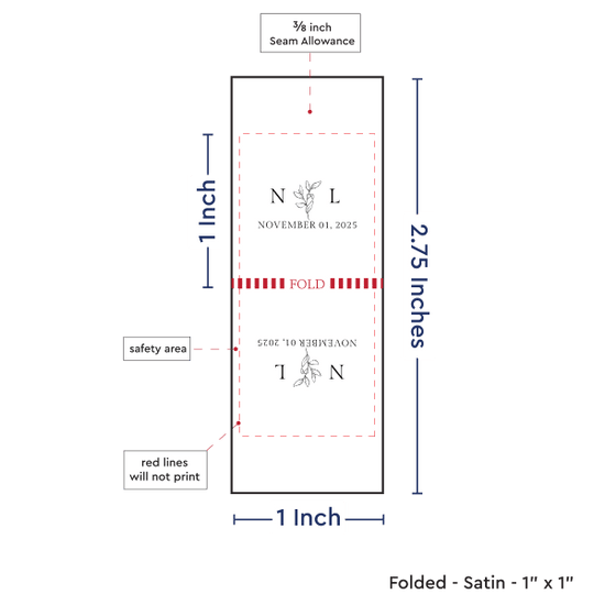 PPLR_HIDDEN_PRODUCT Print Your Logo/Image on Satin Tags (1" wide - Satin)