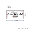 PPLR_HIDDEN_PRODUCT Print your Logo or Image on FLAT Cotton Tags
