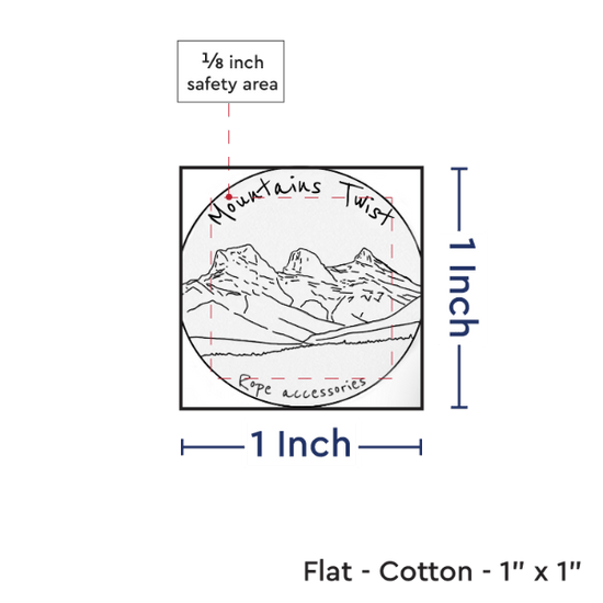 PPLR_HIDDEN_PRODUCT Print your Logo or Image on FLAT Cotton Tags