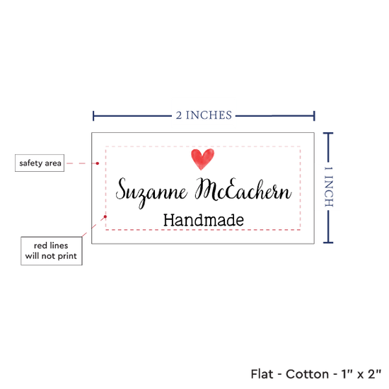 PPLR_HIDDEN_PRODUCT Simple Heart (2"x1"-Cotton)