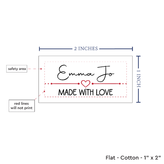 PPLR_HIDDEN_PRODUCT Modern Heart (2"x1"-Cotton)