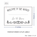 PPLR_HIDDEN_PRODUCT Double heart border with Fill in Blanks (2"x3" Cotton - 12 labels/set)