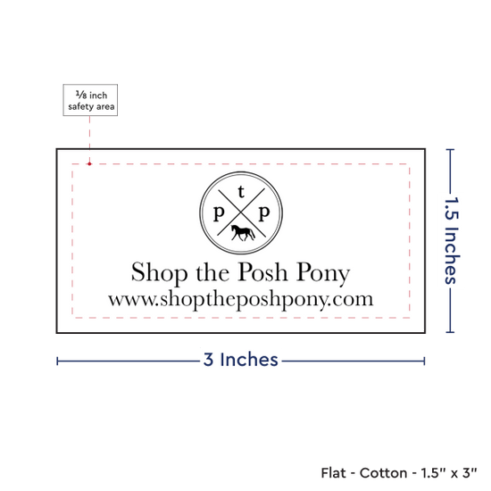 PPLR_HIDDEN_PRODUCT Print your Logo or Image on FLAT Cotton Tags