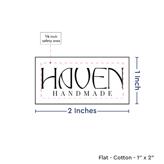 PPLR_HIDDEN_PRODUCT Print your Logo or Image on FLAT Cotton Tags