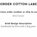 PPLR_HIDDEN_PRODUCT Reorder Previous Label Design - COTTON