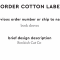 PPLR_HIDDEN_PRODUCT Reorder Previous Label Design - COTTON