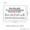 PPLR_HIDDEN_PRODUCT Double Heart Quote (2"x3" Cotton - 12 labels/set)
