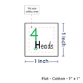 PPLR_HIDDEN_PRODUCT Print your Logo or Image on FLAT Cotton Tags