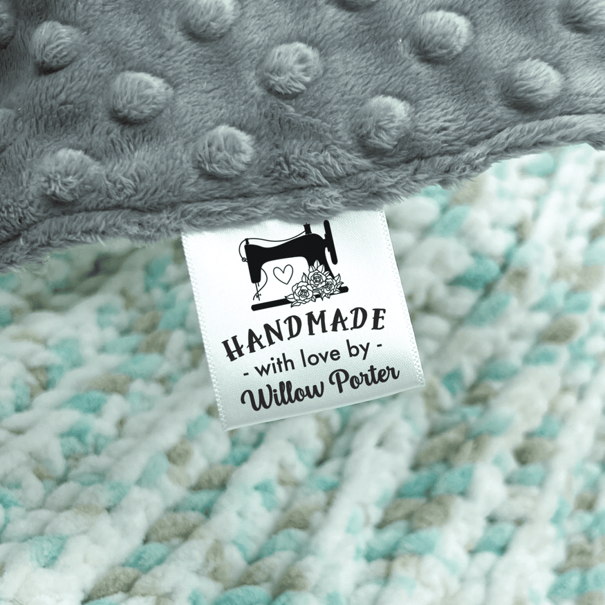 Sewing Machine And Labels Sewing Machine Custom Labels - Personalized Sewing Labels – EverEmblem