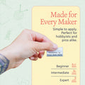 Satin Small Satin Text Tags (1.5" wide - Satin) custom logo on fabric iron on fabric logo custom labels