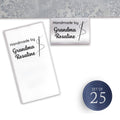 Satin Sewing Needle Satin Labels (1.5" wide - Satin) custom sewing tags sew in name labels fabric labels for handmade items