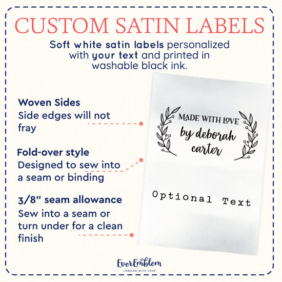 Satin Leaf Laurel (2" wide - Satin) customized ribbon ribbon printing printing on ribbon