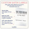 Satin This Took Forever (2" wide - Satin) customized ribbon ribbon printing printing on ribbon