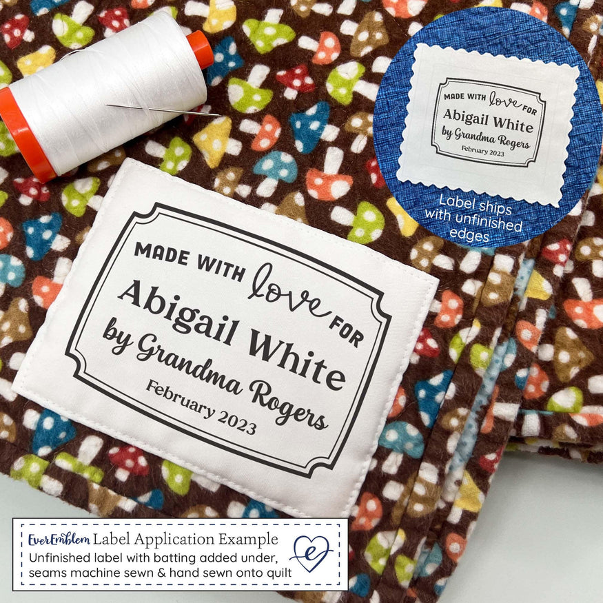 Classic Frame Single Label – EverEmblem