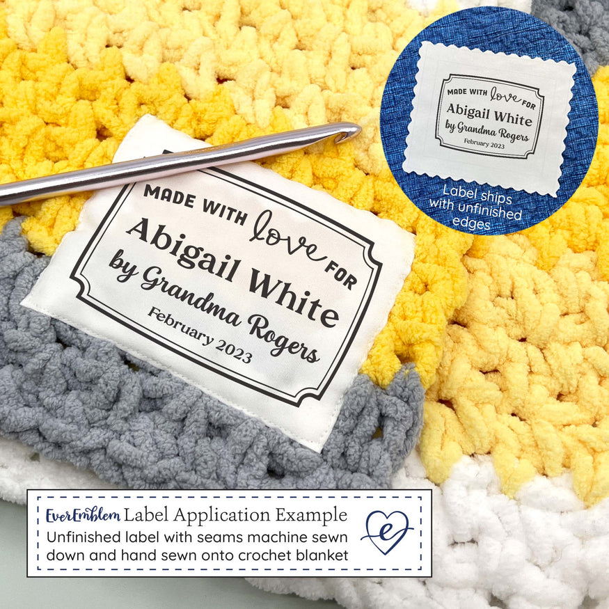 Classic Frame Single Label – EverEmblem