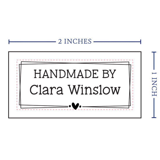 Framed with Love (2"x1"-Cotton)