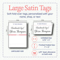 Sewing Needle Satin Set (2" wide - Satin)