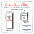 Handmade Square (1" wide - Satin)