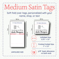 Sewing Icons Satin Label Set (1.5" wide - Satin)