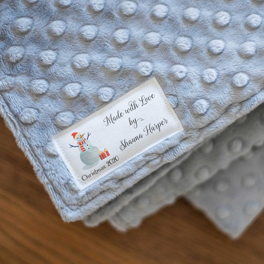 Christmas Sampler Large Label Set - gift for sewing, knitting