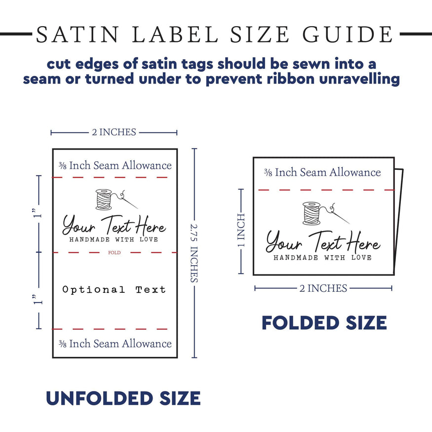 Custom Sew in Labels - Personalized Sewing Labels – EverEmblem