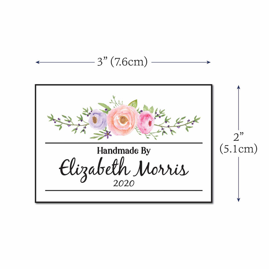 Swag Labels Floral Swag Label Set Tag - 2