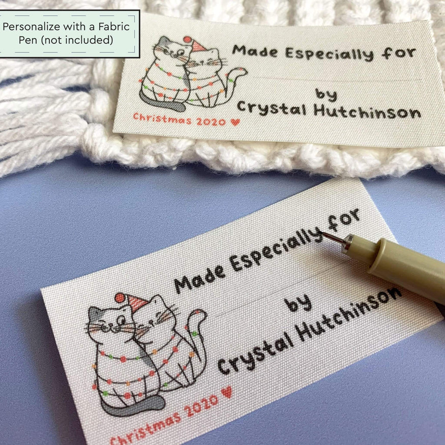 Custom Sew in Labels - Handmade fabric labels by EverEmblem