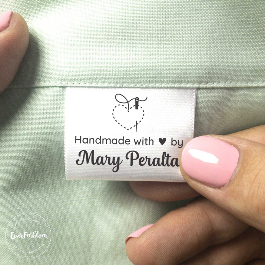 Quilt & Sew Labels - Made For You By Personalized Precut Woven Labels 15