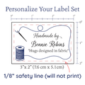 PPLR_HIDDEN_PRODUCT Sewing Needle and Thread Large Label