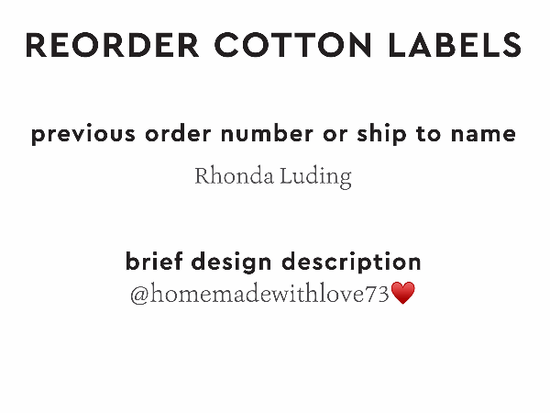 PPLR_HIDDEN_PRODUCT Reorder Previous Label Design - COTTON