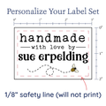 PPLR_HIDDEN_PRODUCT Flying Honeybee Label Set