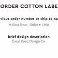 PPLR_HIDDEN_PRODUCT Reorder Previous Label Design - COTTON