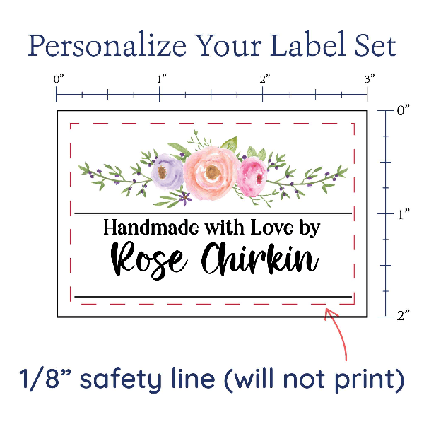 Swag Labels Floral Swag Label Set – EverEmblem