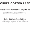 PPLR_HIDDEN_PRODUCT Reorder Previous Label Design - COTTON