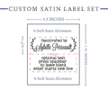 PPLR_HIDDEN_PRODUCT Small Laurel Labels
