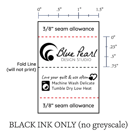 PPLR_HIDDEN_PRODUCT Upload your Logo or Image - 0.75"x1.5" Satin Label Set