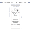 PPLR_HIDDEN_PRODUCT Flying Bee Large Satin Tag