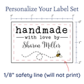 PPLR_HIDDEN_PRODUCT Flying Honeybee Label Set