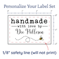 PPLR_HIDDEN_PRODUCT Flying Honeybee Label Set