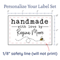 PPLR_HIDDEN_PRODUCT Flying Honeybee Label Set