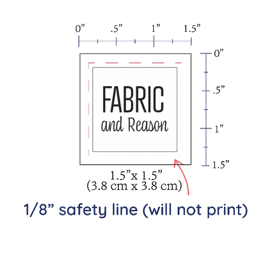 PPLR_HIDDEN_PRODUCT Upload your Logo or Image - 1.5"x1.5" Cotton Label