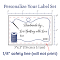 PPLR_HIDDEN_PRODUCT Sewing Needle and Thread Large Label