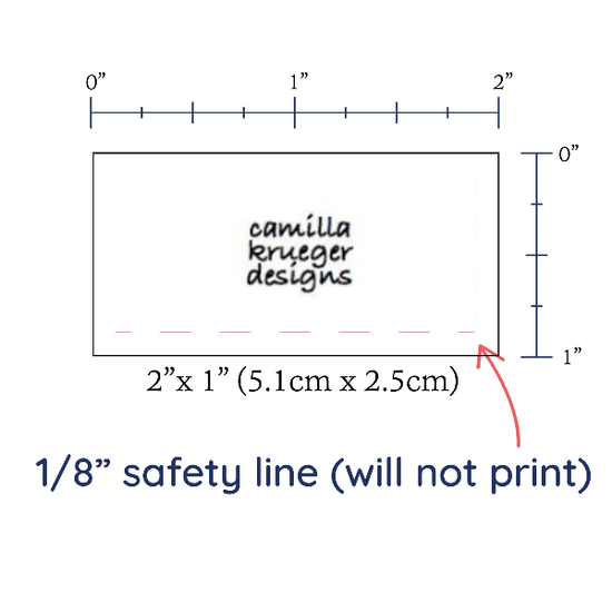 PPLR_HIDDEN_PRODUCT Upload your Logo or Image -2"x1"
