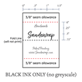 PPLR_HIDDEN_PRODUCT Medium Satin Tags - Text Only, 1.5" Ribbon