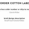 PPLR_HIDDEN_PRODUCT Reorder Previous Label Design - COTTON
