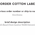 PPLR_HIDDEN_PRODUCT Reorder Previous Label Design - COTTON