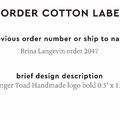PPLR_HIDDEN_PRODUCT Reorder Previous Label Design - COTTON
