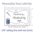 PPLR_HIDDEN_PRODUCT Sewing Needle and Thread Large Label